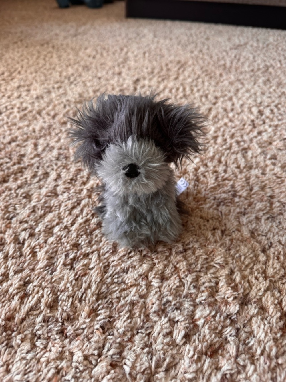 American Girl “Nanea’s Dog Mele” Grey Fluffy Puppy Plush